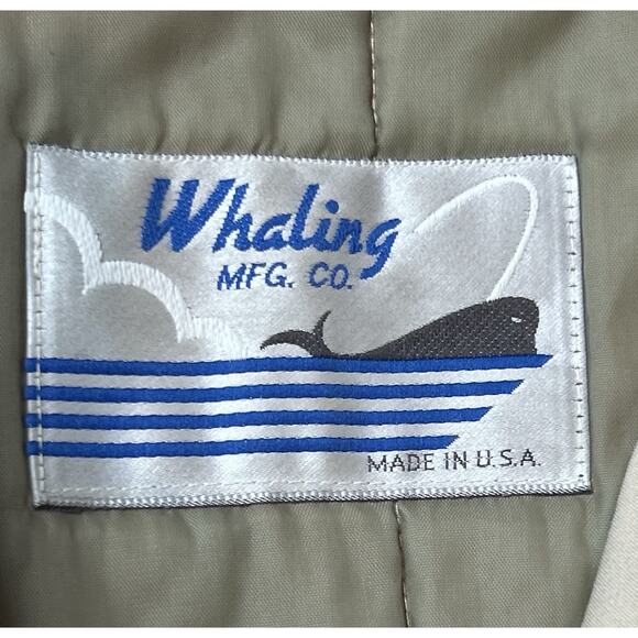 Whaling Mfg Co. Women's‎ M Navy Blue Trench Coat, Belted Vintage - Picture 3 of 14